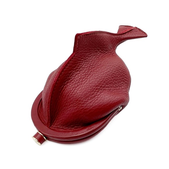 BOTTEGA VENETA Accessories - BOTTEGA VENETA coin purse/wallet, leather, red, for men and women.